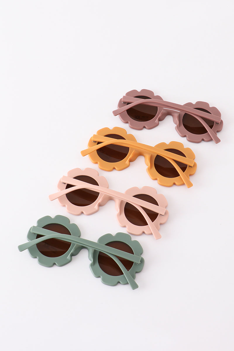 Retro Floral Toddler & Kids UV400 Sunglasses