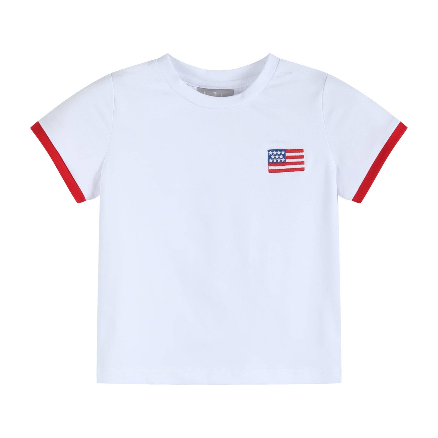 Red, White and Blue Shirt and Shorts Boys Set