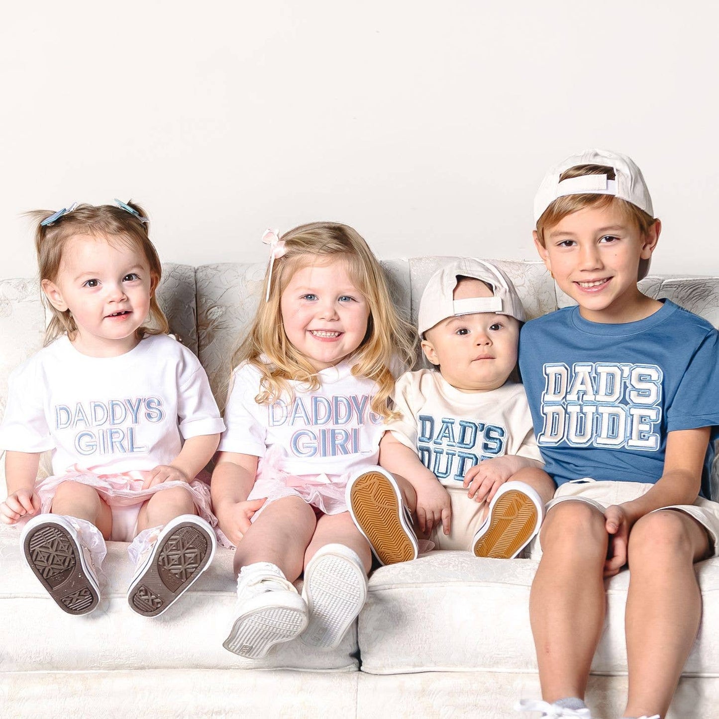 Dad's Dude Patch Short Sleeve Romper - Father's Day: 00-3M
