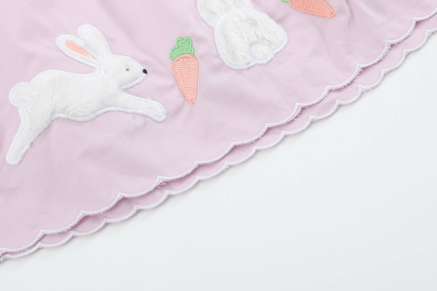 Light Purple Bunny and Flowers Girls Dress