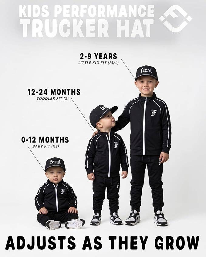 Kid's Feral - Black Hat