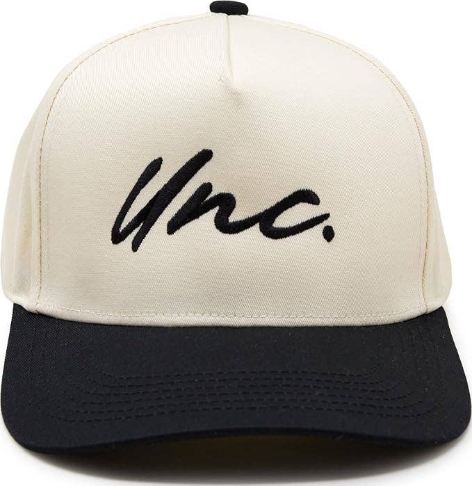 2-Tone Cap - Unc - Black/Beige