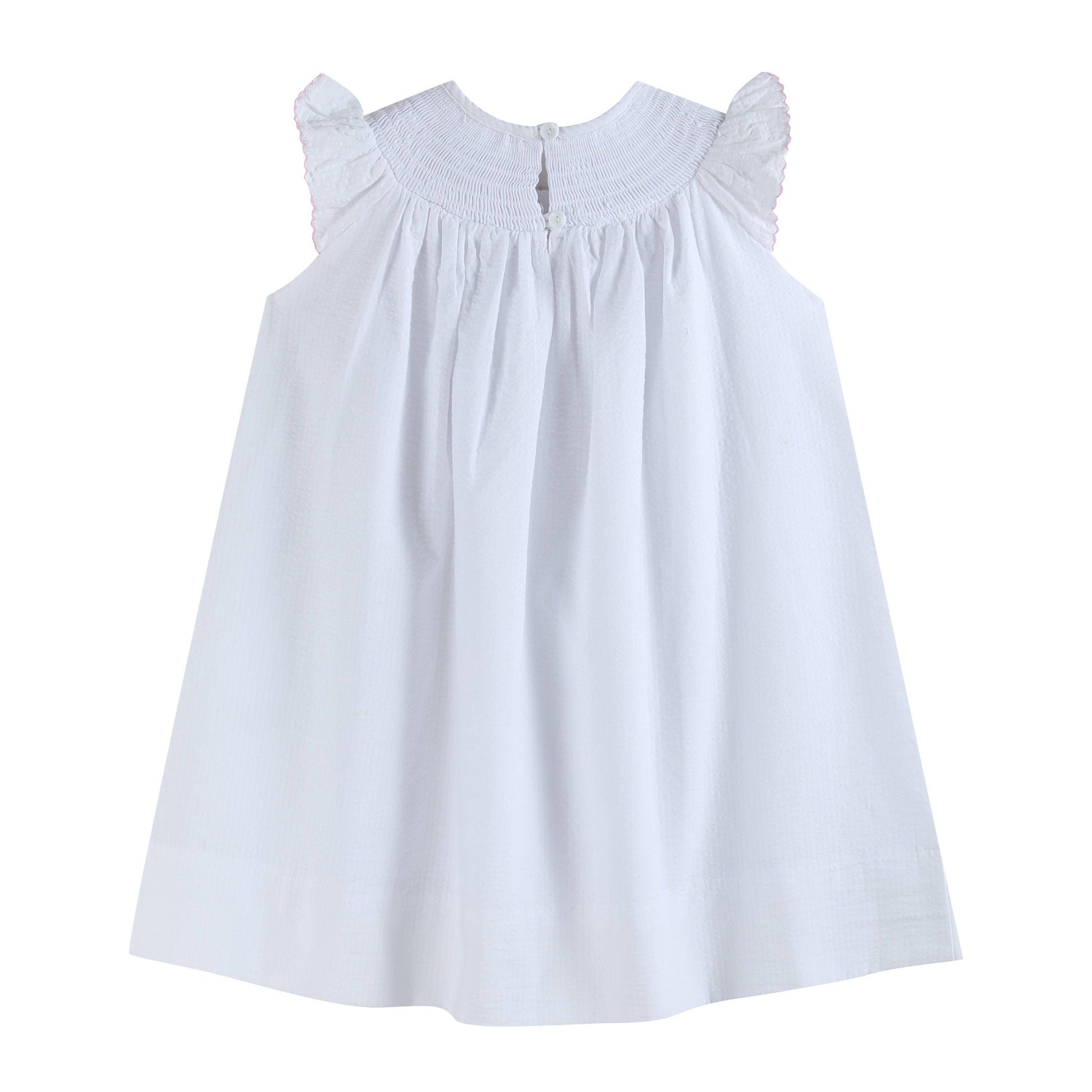 White Big Sister Smocked Dress – Little Pookie Kids White Big Sister Smocked Dress – Little Pookie Kids