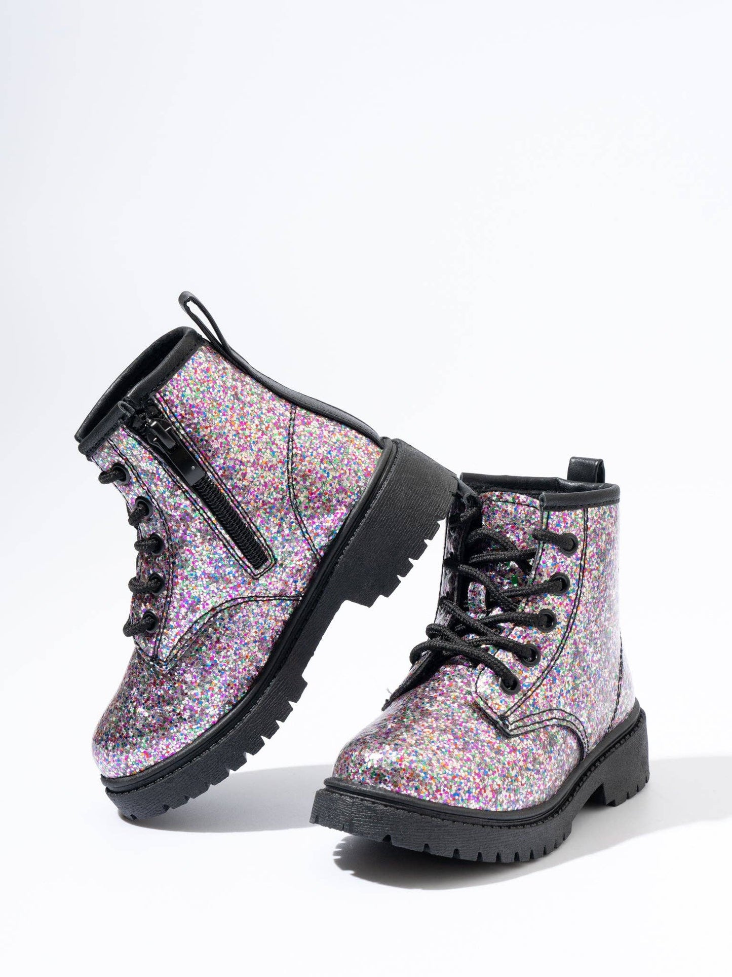 Girls Shimmer & Shine Combat Boots: Shooting Star Style