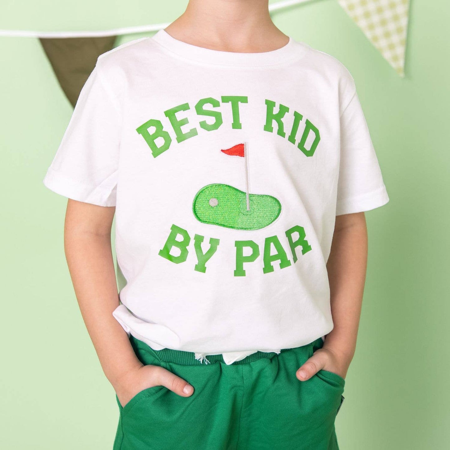 Best Kid By Par Patch Short Sleeve T-Shirt - Boys Clothing: 2T