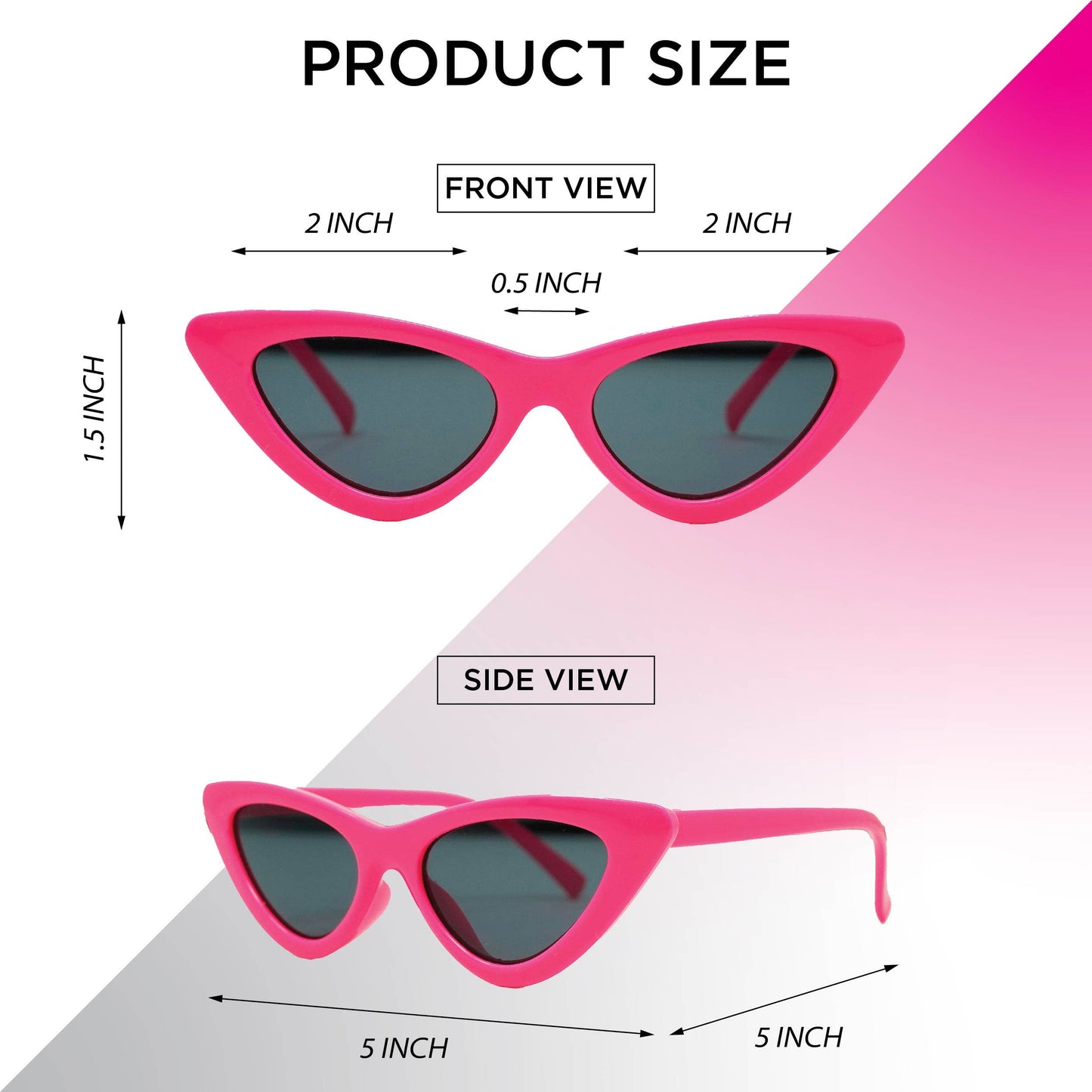 Kids Sunglasses - (Narrow Cat-Eye)