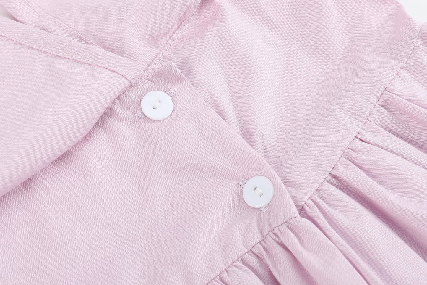 Light Purple Bunny and Flowers Girls Dress