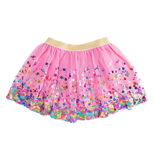 Raspberry Confetti Girls Tutu