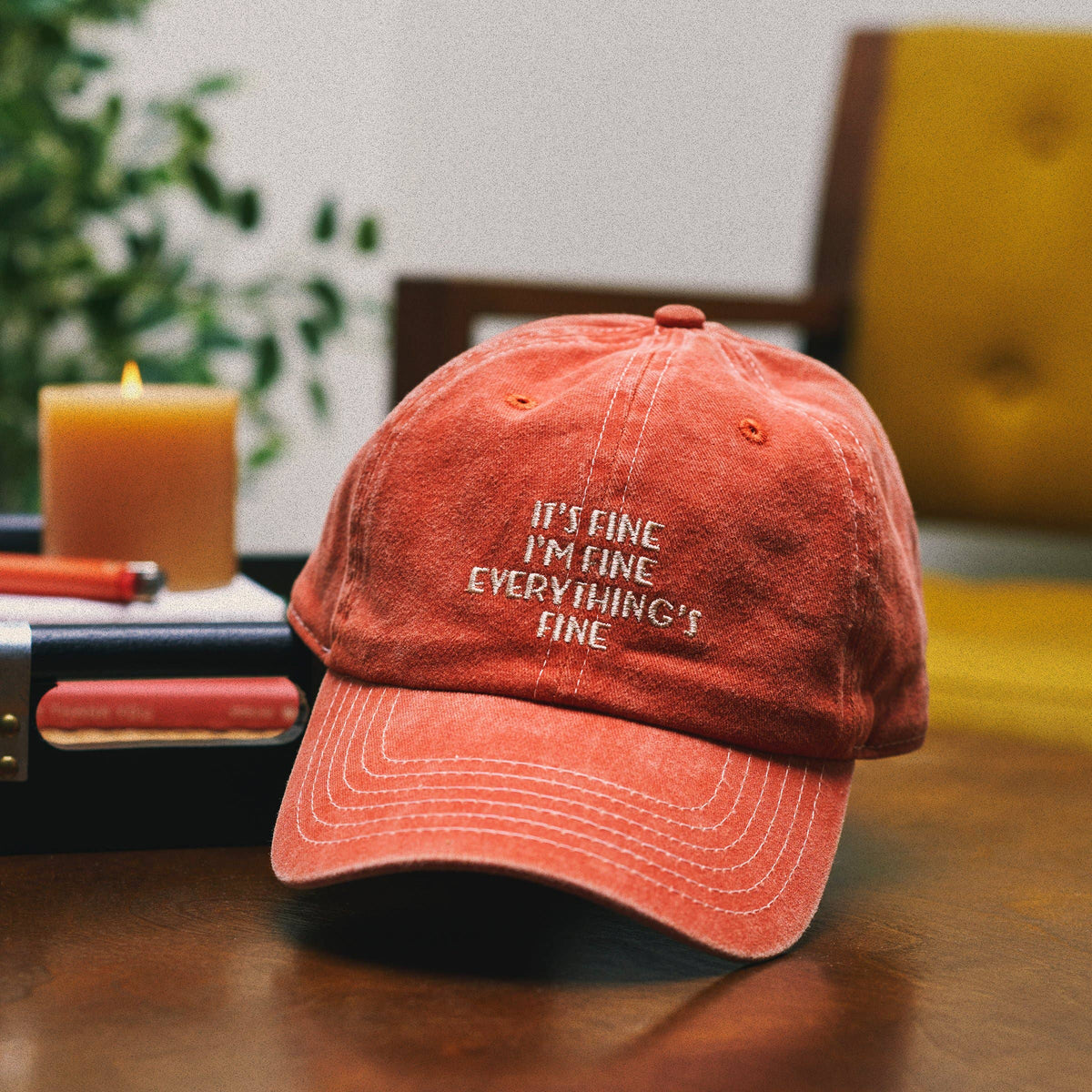 It's Fine Womens Baseball Cap
