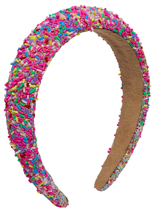 Sprinkle Girls Headband - Candy Pink