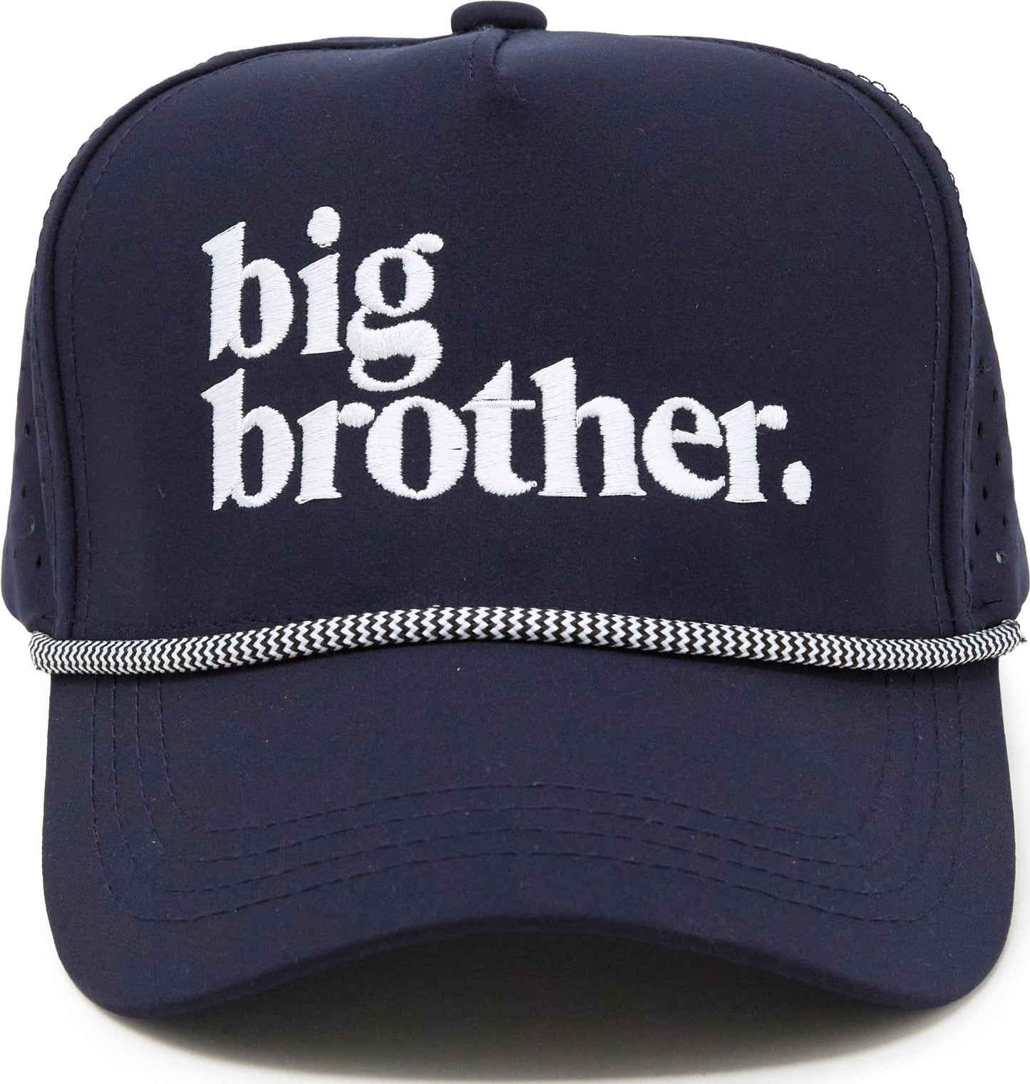 Big Brother White & Navy Hat