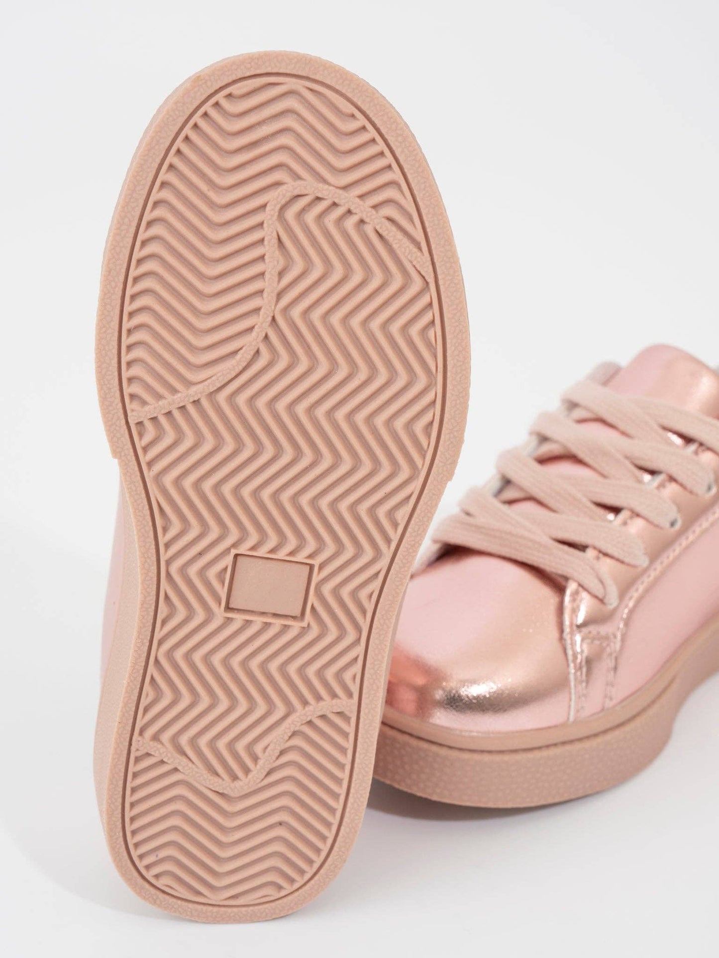 Girls' Sparkle Star Sneaker - Metallic Pink