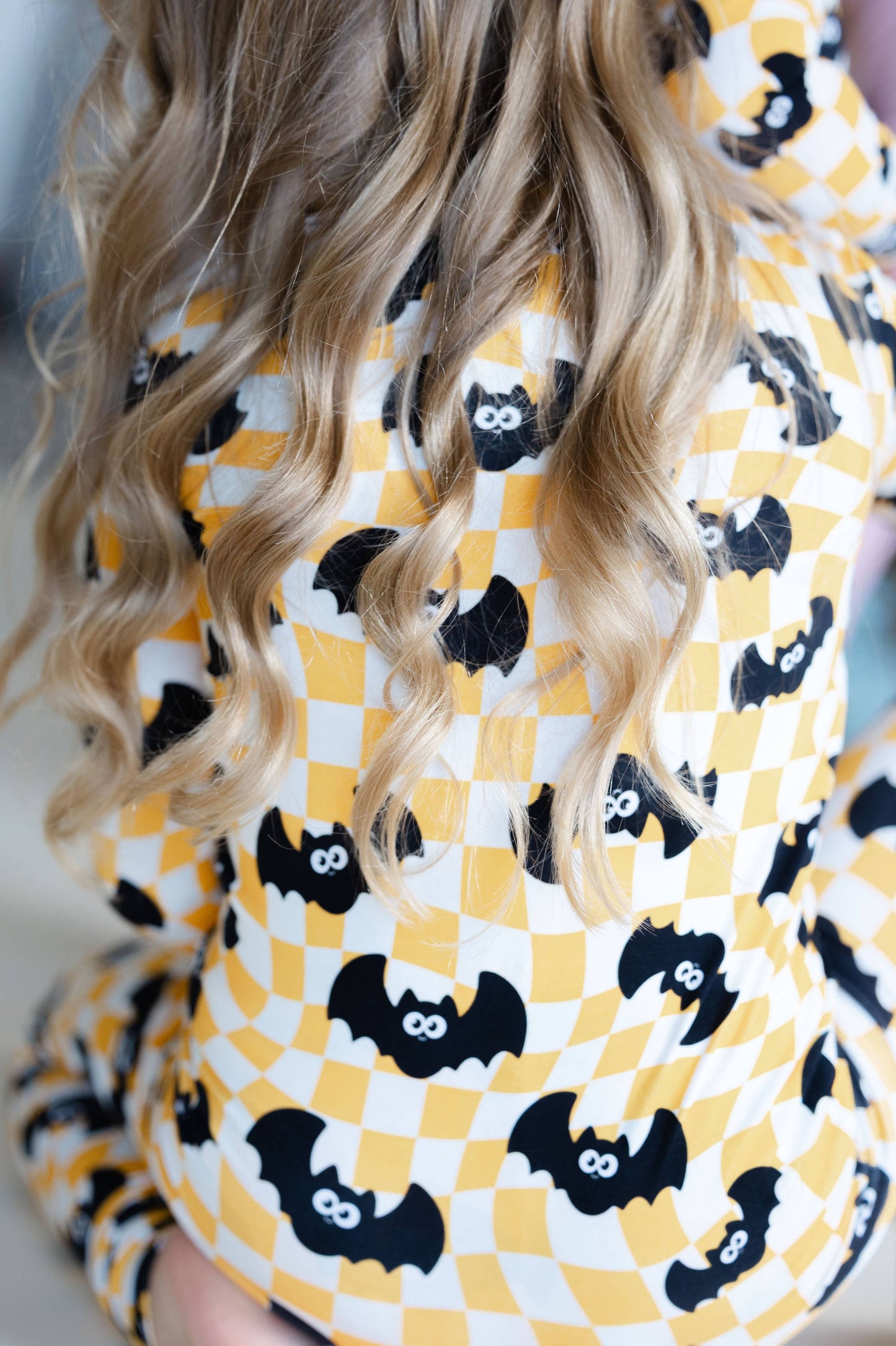 Kids Bewitching Bats Two Piece Pajamas Set