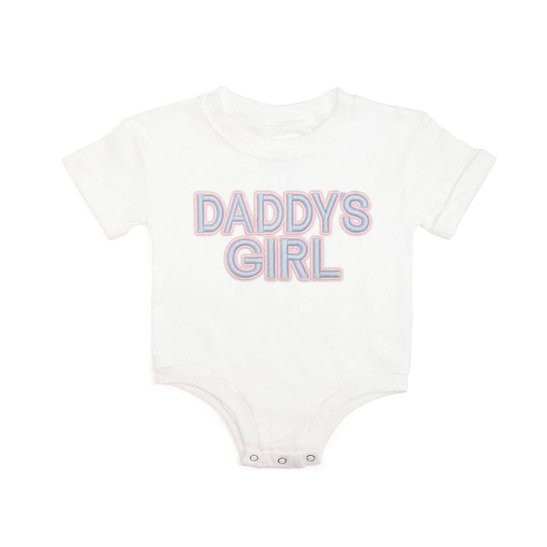 Daddy's Girl Patch Short Sleeve Baby Romper