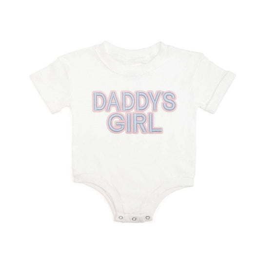 Daddy's Girl Patch Short Sleeve Baby Romper