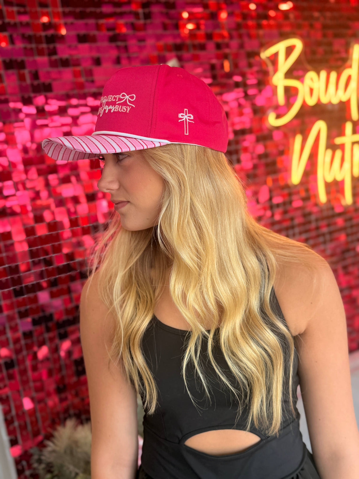 Keeping Jesus Busy Trucker Hat