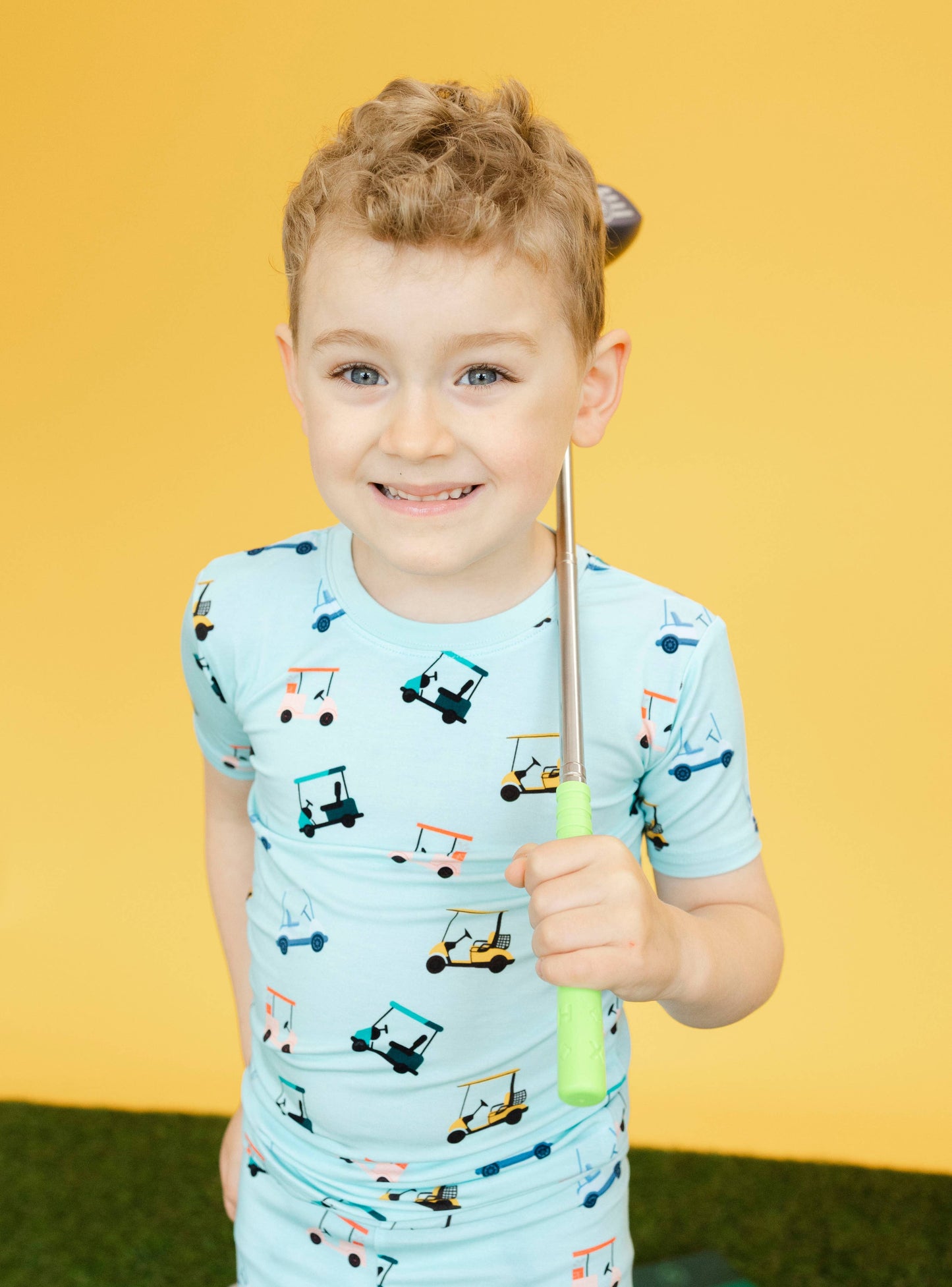 Kids Caddy Cruiser Two Piece Pajama Set