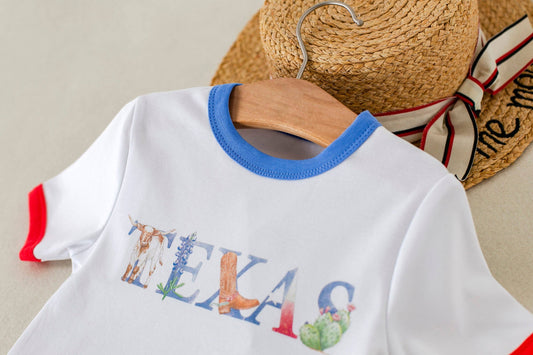 Little Texan Kids Organic Cotton Tee
