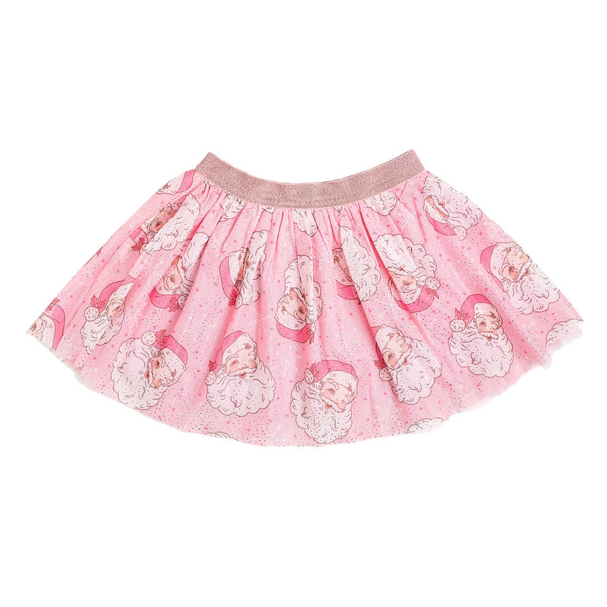Retro Santa Christmas Tutu Skirt - Dress Up - Kids Clothing: 0-12M