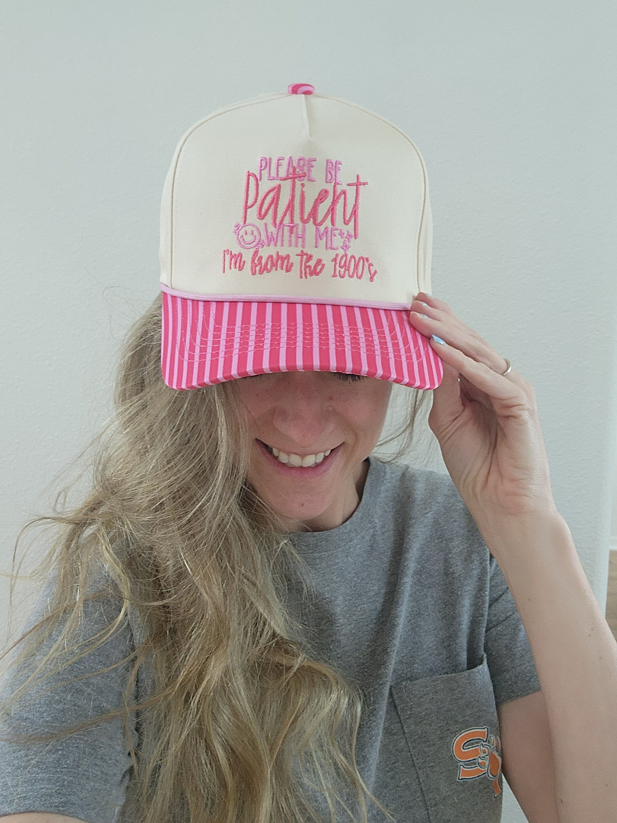 Be Patient with Me Trucker Hat
