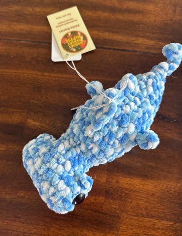 Crocheted Hammerhead Stuffie