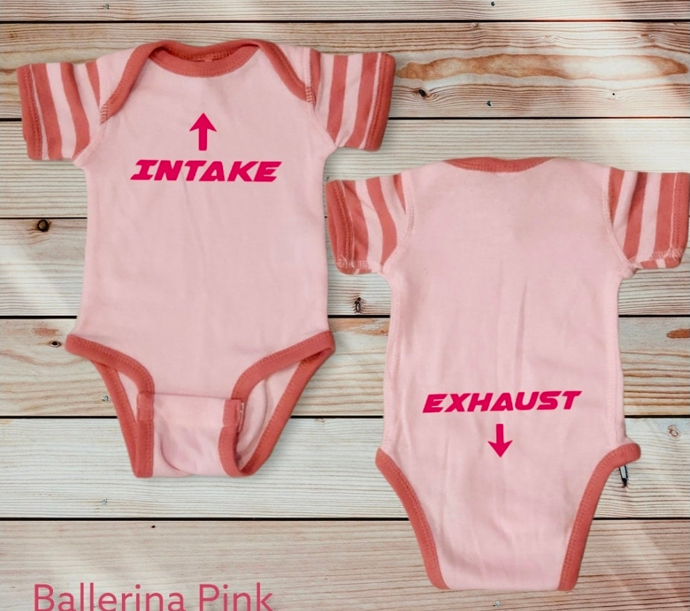 Intake/Exhaust Baby Bodysuit