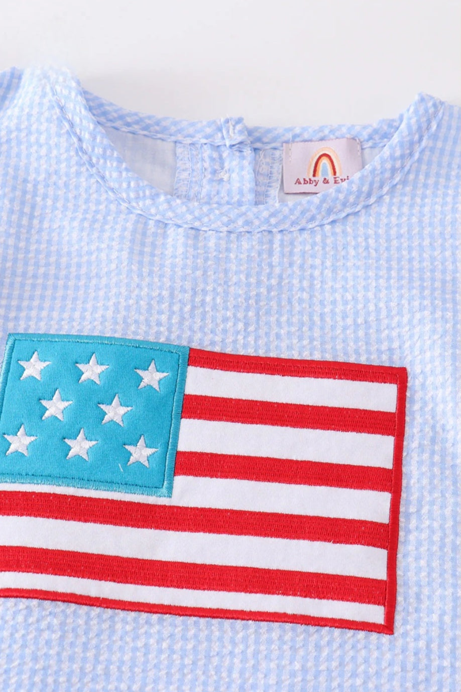 Girls Patriotic Flag Dress