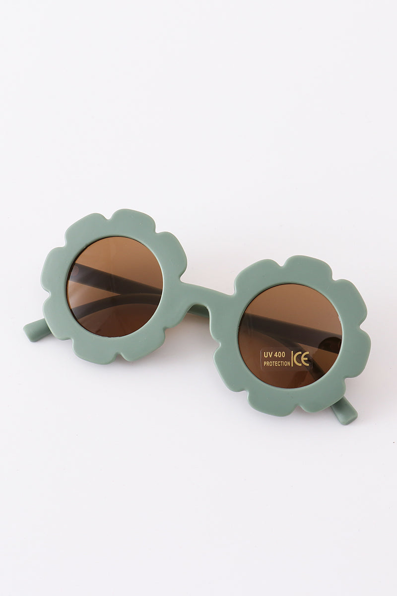 Retro Floral Toddler & Kids UV400 Sunglasses